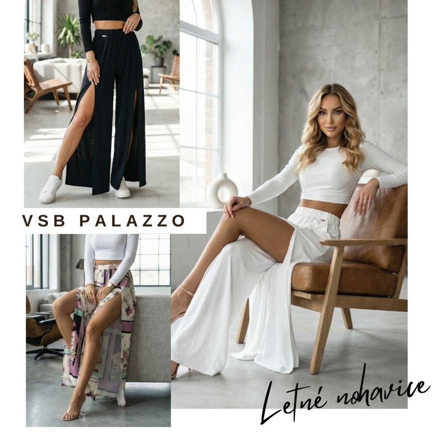 Palazzo nohavice: Štýl, ktorý spája eleganciu a maximálne pohodlie