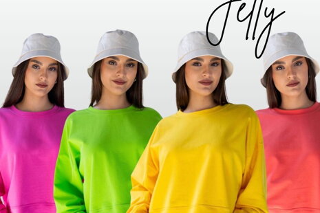 Mikiny JELLY: Farebný hit, ktorý oživí tvoj šatník