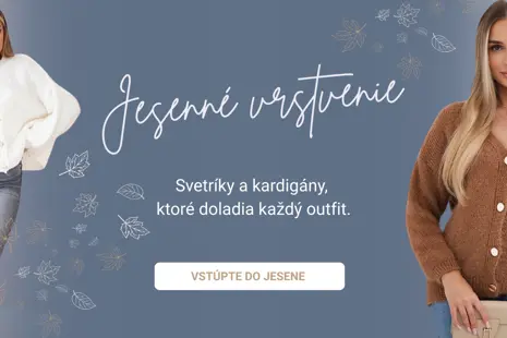 Dámske svetre, pulóvre a kardigány – pohodlie a štýl v jednom